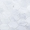 Andova Tiles SAMPLE Channing 2 x 2 Marble Honeycomb Mosaic Floor Use Tile SAM-ANDCHA126 - alternate 8